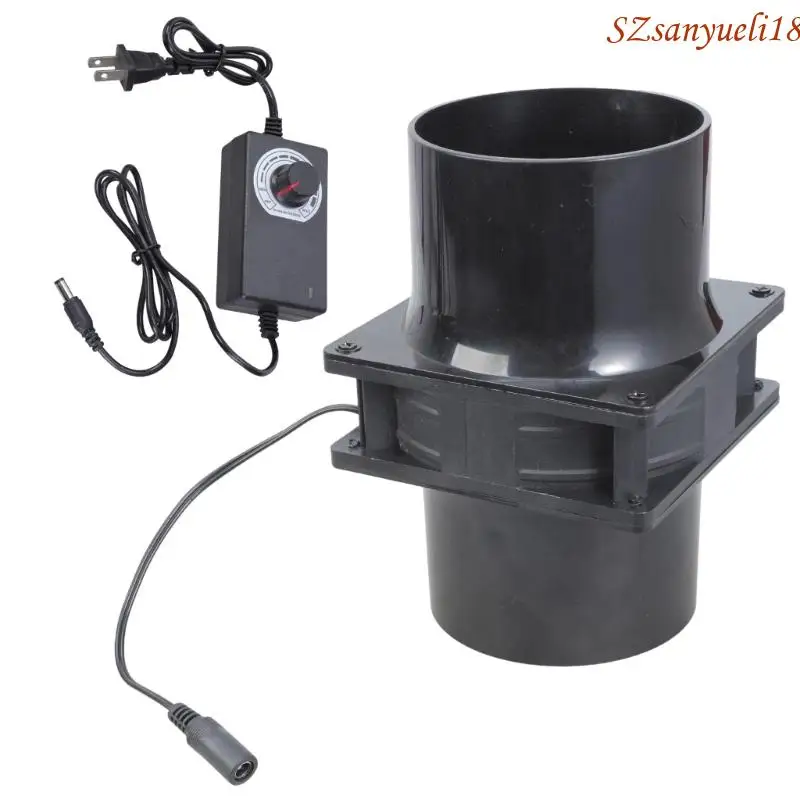 

94PC 12V 12cm Exhaust Fan Home Quiet Inline Duct Fan Industrial Fan Bathroom Kitchen