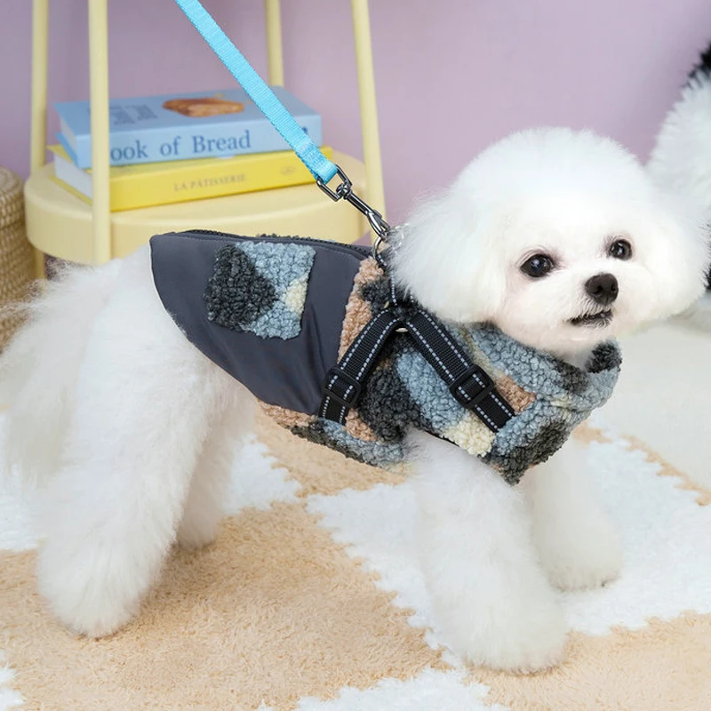 Winter Warm Dog Clothes Pet Dog Coat Jacket for Small Medium Dogs Fleece Puppy Clothes Yorkie Chihuahua Coat Dog Accessories