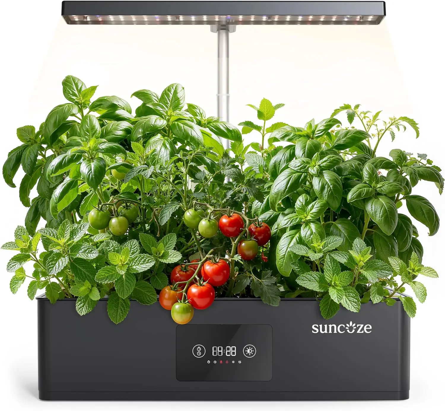 

Комплект для гидропоники с регулируемой подсветкой, 12-секционный комнатный огород для трав, таймер и регулировка высоты для домашней кухни