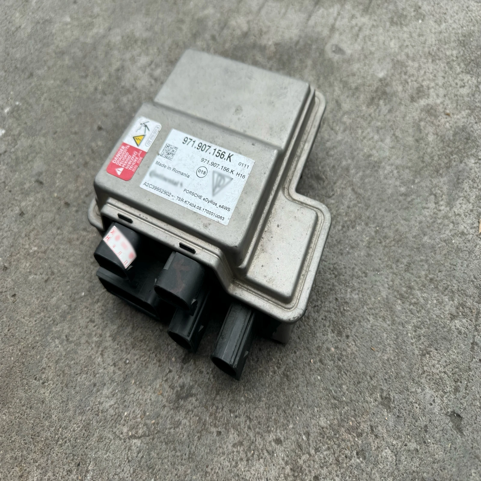 New High Quality Panamera 971 Front and Rear Electronic Balance bar Swing Module Anti-tilt bar Adjustment Computer for Porsche