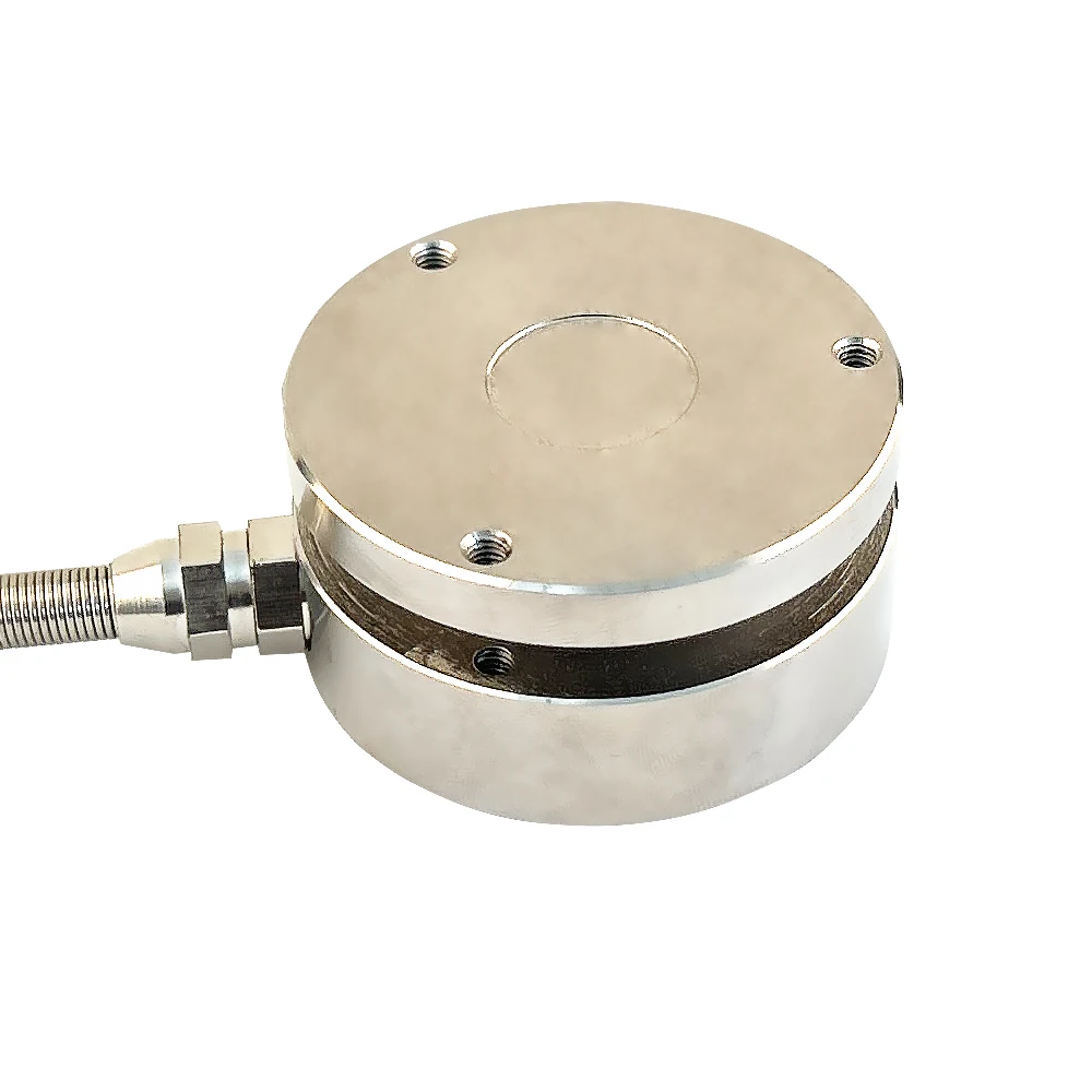 Load Cell with Signal Transmitter Kit Spoke Type Pressure Sensor 0-5V 0-10V 4-20mA Analog Output for PLC