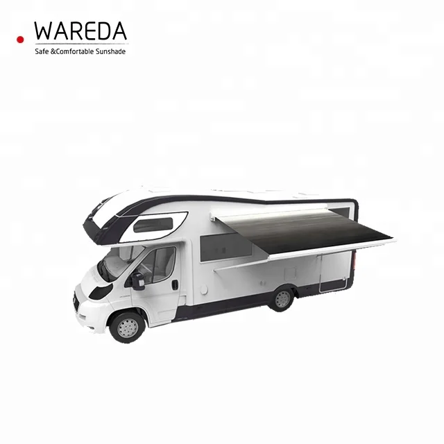 Wareda W5500 RV Caravan Motorhome Awning Waterproof UV Resistant Outdoor Sun Shade For Travel Camping