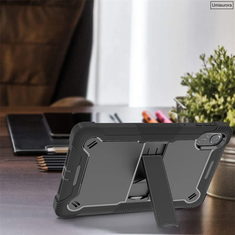 

Противоударный силиконовый чехол-подставка для планшетов Honor Pad X8, X8a 11 дюймов, X9, X9a 11.5 дюймов, Pad10 12.1 дюймов (модели HEY3-W00/W10)