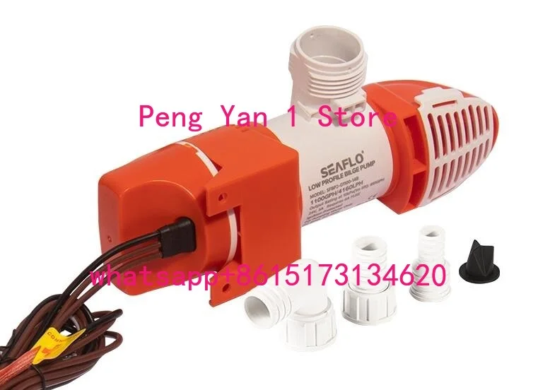 1 unidad CN 12V SFBP1-G1100-14B 24V SFBP2-G1100-14B Bomba de achique de perfil bajo estrecho con sensor de tiempo