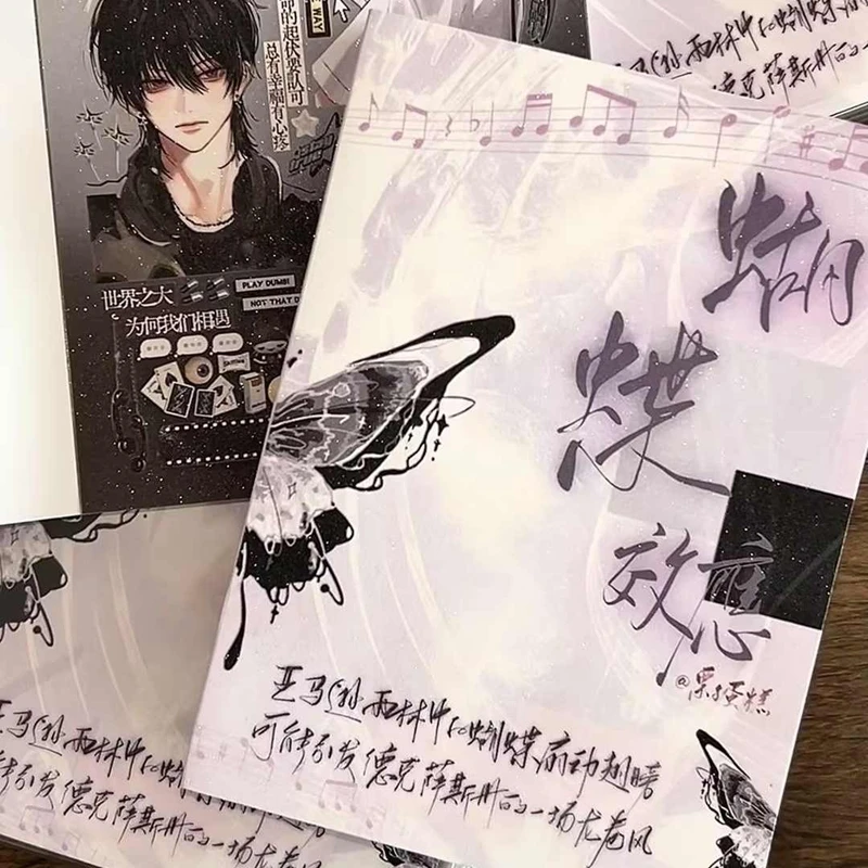 

24 Pages New Cute Japanese Girl Men Decorative Stickers Book Scrapbooking Phone Case DIY Journal Collage Material Sticker Gift