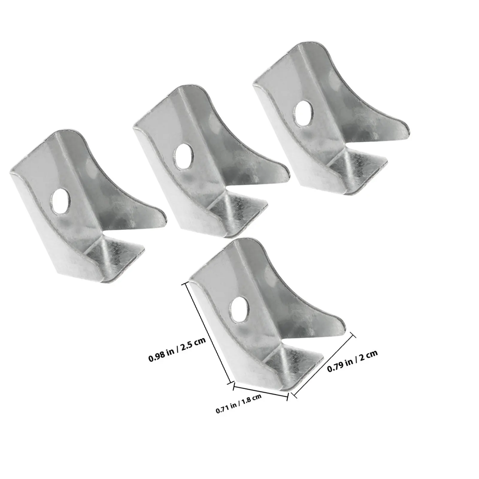 10Pcs File Cabinet Shelf Support Clips Metal Shelf Pegs Heavy Duty Clips for Cabinets Shelving Brackets Bookshelf Pegs