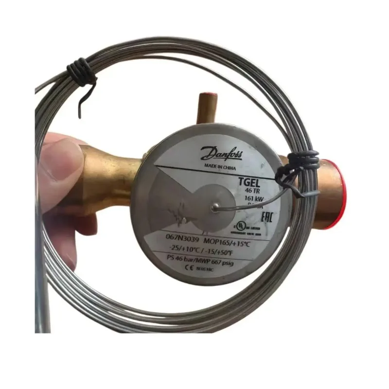 161KW R410A Thermal Expansion Valve Large Capacity HVAC Refrigeration Flow Control Valve