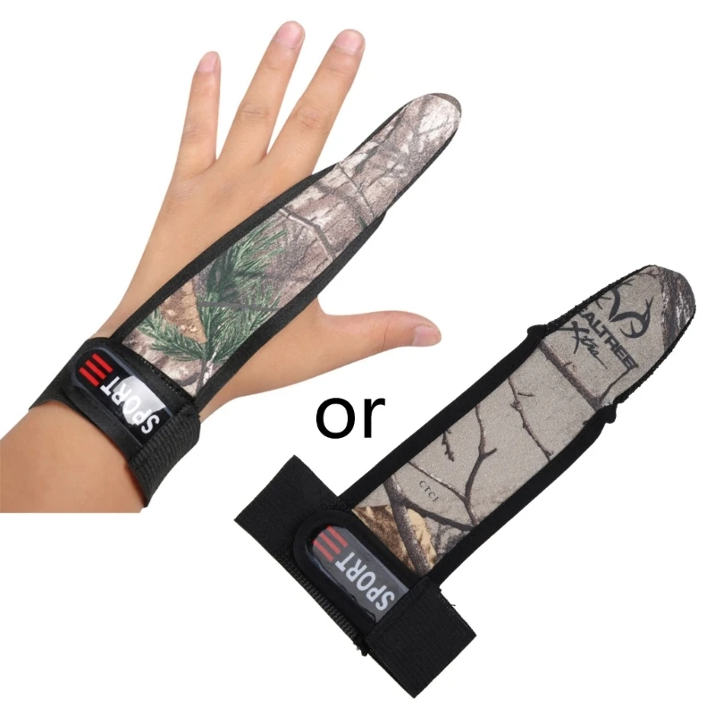 Single-Finger Gloves Index Finger Fishing Glove Unisex Elastic Band Glove Cut