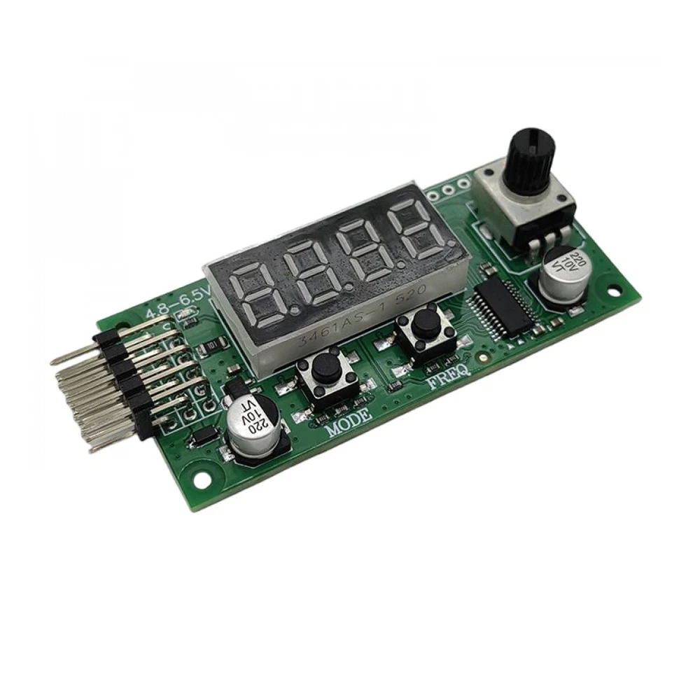 

RC Servo Tester with Digital Display Multi-Function ESC Motor Speed Controller 900-2100us 50/125/250Hz for Digital Analog Servo