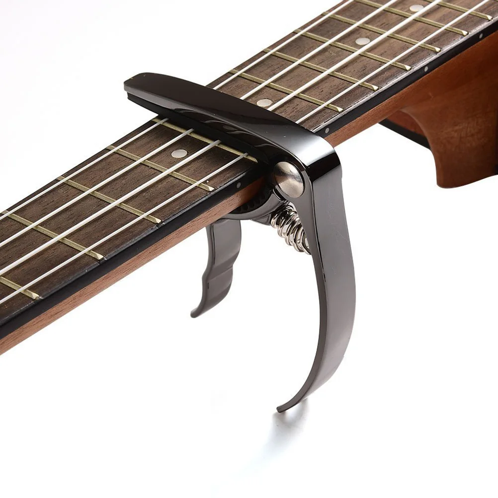 

Metal Guitar Capo Set Sound Tuning Tool Lightweight Classical Musical for Electric Acoustic Guitars Ukulele Banjo Mandolin