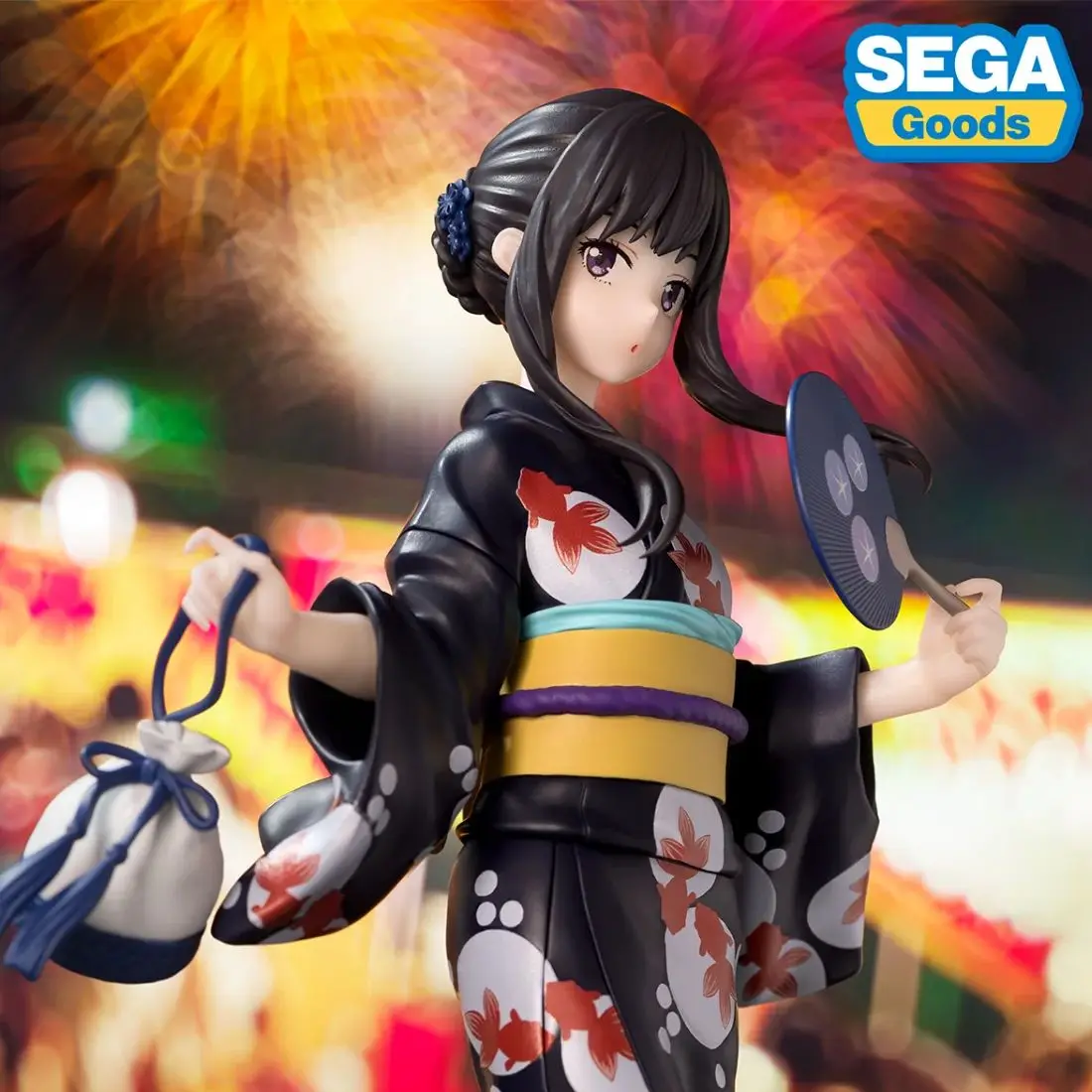 Judai 19 cm Original SEGA Luminasta Lycoris Recoil Inoue Takina Nishikigi Chisato Yukata Kimono Action Figure Modell Puppe Spielzeug