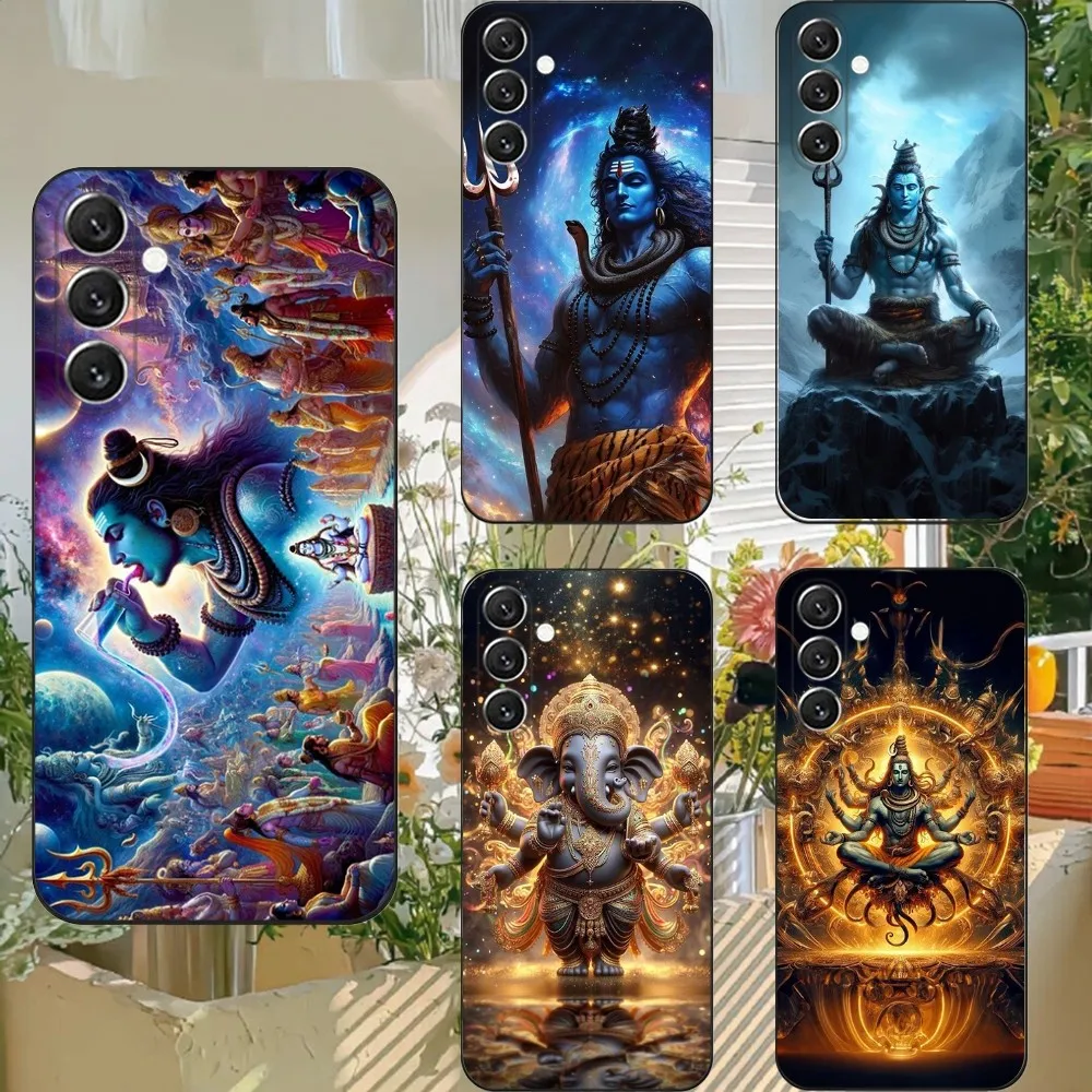 

Lord Shiva Hindu God Buddha Phone Case For Samsung S21,S22 Ultra,S20,S30 plus,S22 plus,S23,S30 ultra 5G Silicone Cover