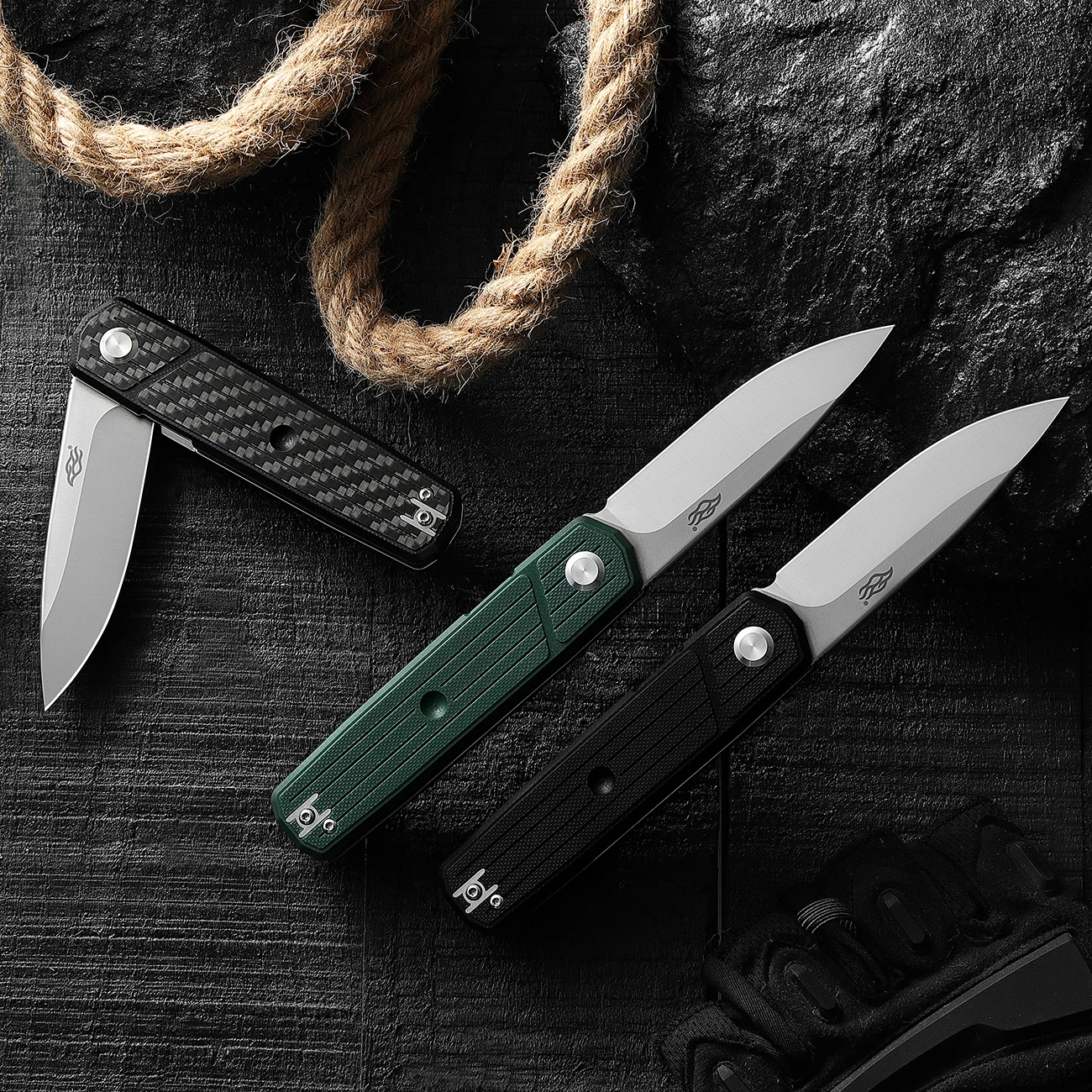 

60HRC FBKNIFE Firebird Ganzo FH927 D2 blade G10 or CF Handle Folding knife Survival tool Pocket Knife tactical edc outdoor tool