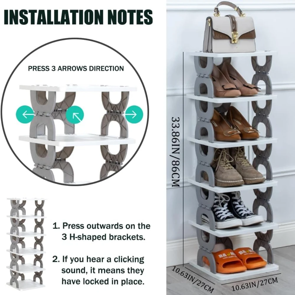 Foldable Simple Shoe Rack Multi-Storey Household Modern Simplicity Shelves Dustproof Storage Dormitory Portable Shoes Cabinets