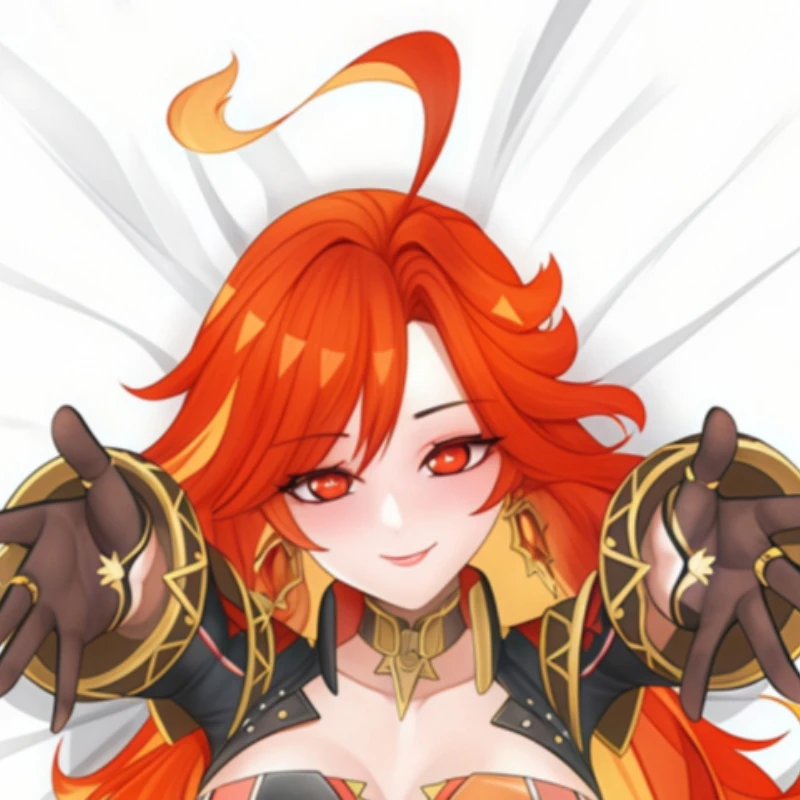 Anime Genshin Impact Mavuika Dakimakura Hugging Body Pillow Case Otaku Loli Pillow Cushion Cover