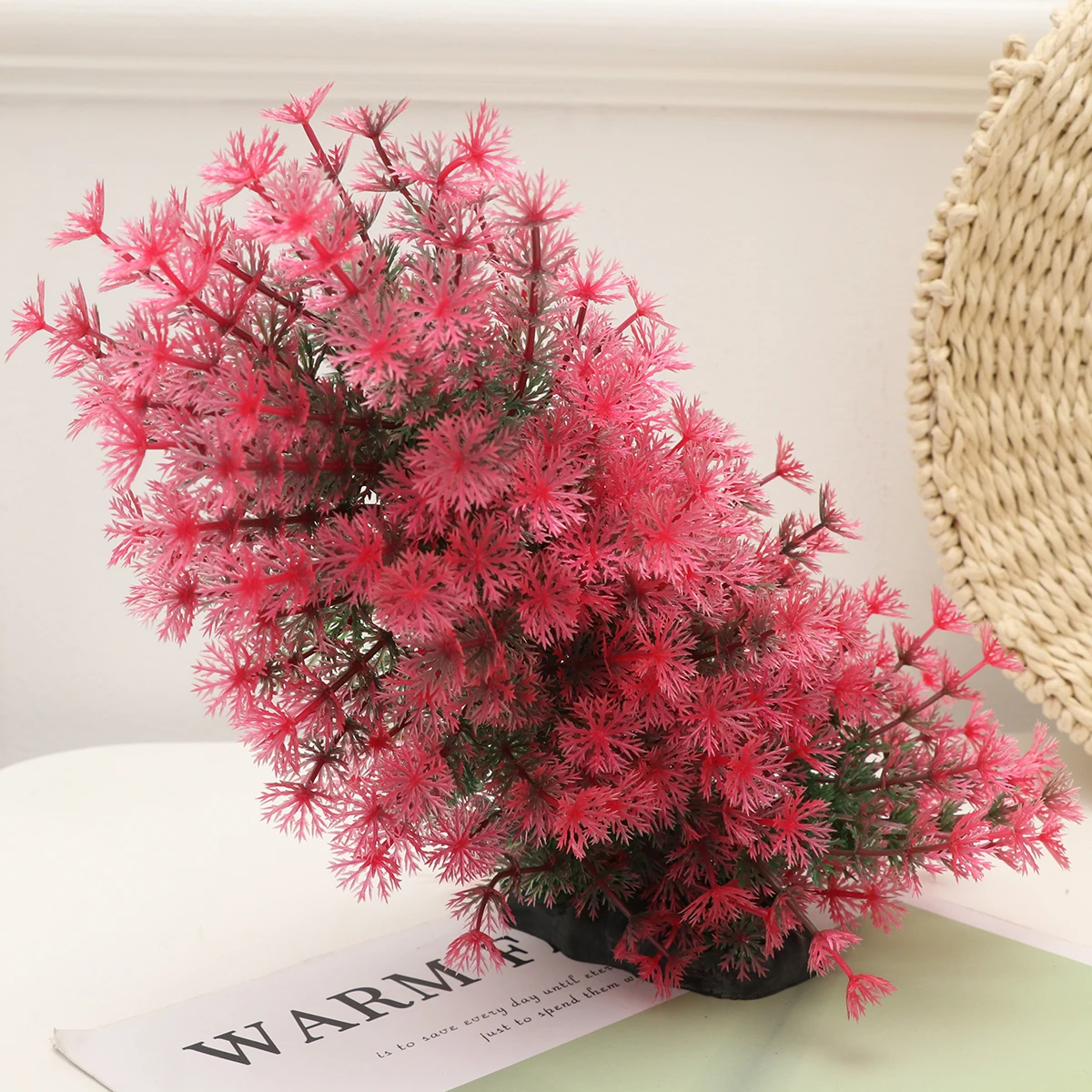 

Colorful Grass Model naments for Fish Tank Underwater Decor Portable Props Safe Fish Fresh Salt Water Aquarium Plants