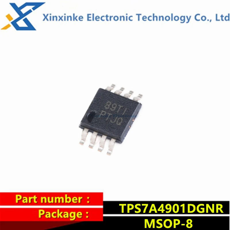 5PCS TPS7A4901DGNR MSOP-8 36V 150mA Low Dropout Linear Regulators Chip