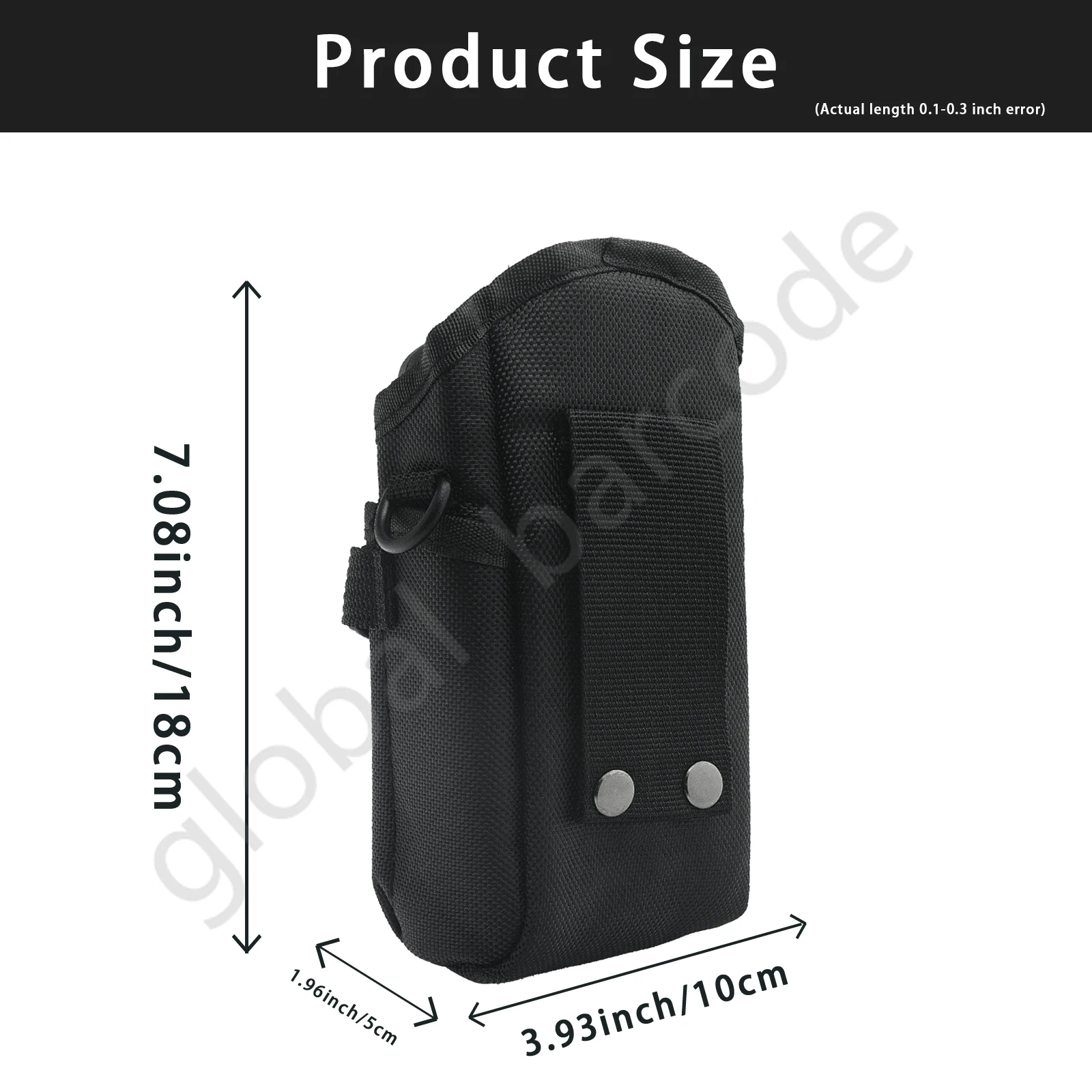 Nylon Protect Holster for Sybmol Zebra TC70 TC72 TC75 TC75X TC77