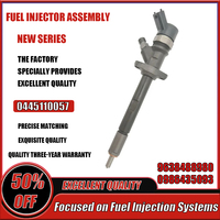 0445110057 Diesel Fuel Injector Nozzle 9638488980 0986435093 for Citroen C4 C5 C8 Peugeot 308 508 806 807 Expert Suzuki 2.0 HDi