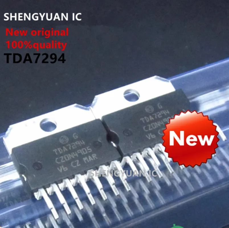 10PCS TDA7294V TDA7294 ZIP-15 Linear Audio Aamplifier Chip 100% new imported original 100% quality