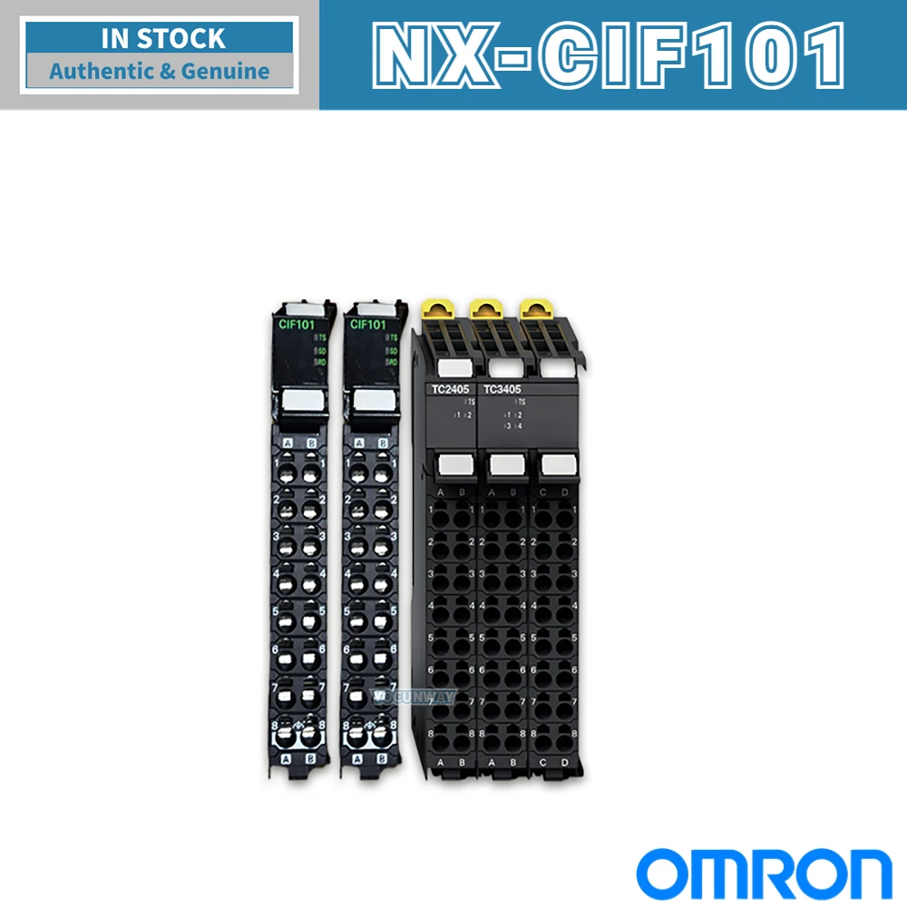 OMRON NX-Series PLC Communications Interface Units - NX-AUX01 AUX02 NX-CIF101 NX-CIF105 NX-CIF210 New Authentic Original
