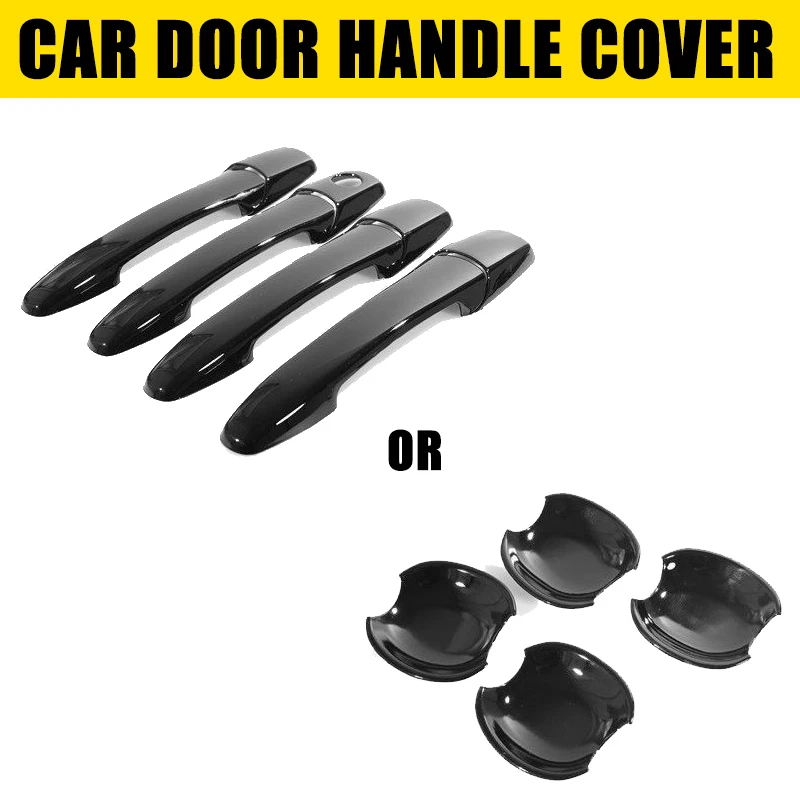 

Door Handle Cover For Mazda3 Mazda 3 BK MPS 2004-2009 2005 2006 2007 2008 Gloss Black ABS Anti-scratch Door Trim Car Accessories