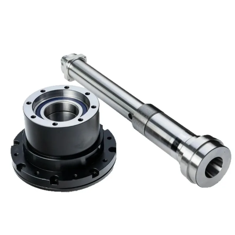 High Precision BT30 BT40 Stainless Steel Spindle Assembly 2 Micron Concentricity CNC Machining Drilled Shaft Fittings