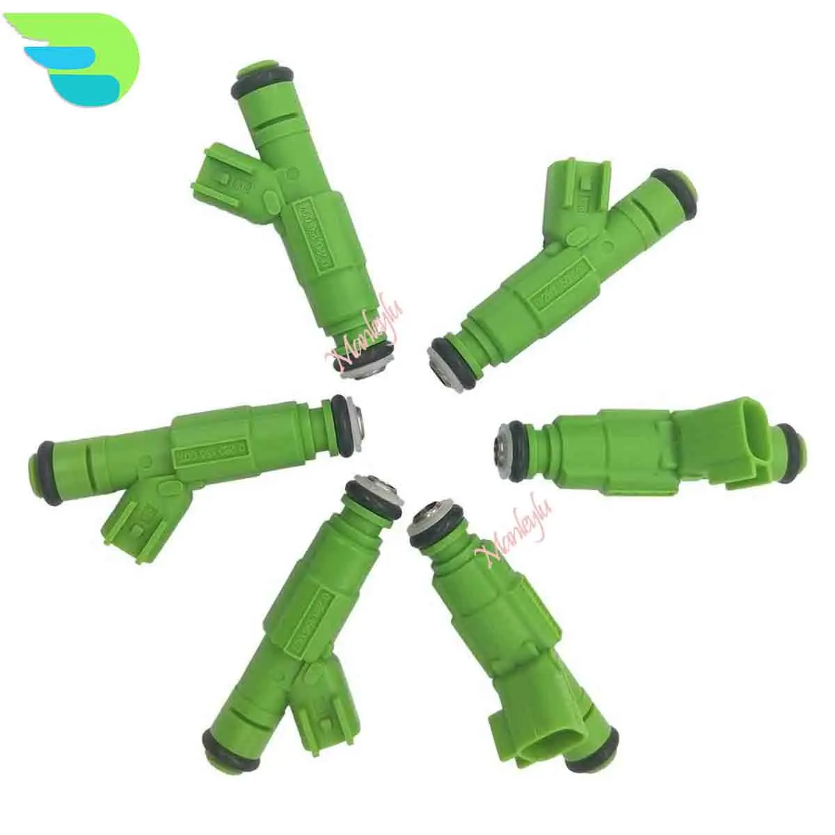 0280156007 04861454AA 6PCS Fuel Injectors For Chrysler Town & Country 2001-2007 Voyager 2001-2003 3.3L V6 Car Part