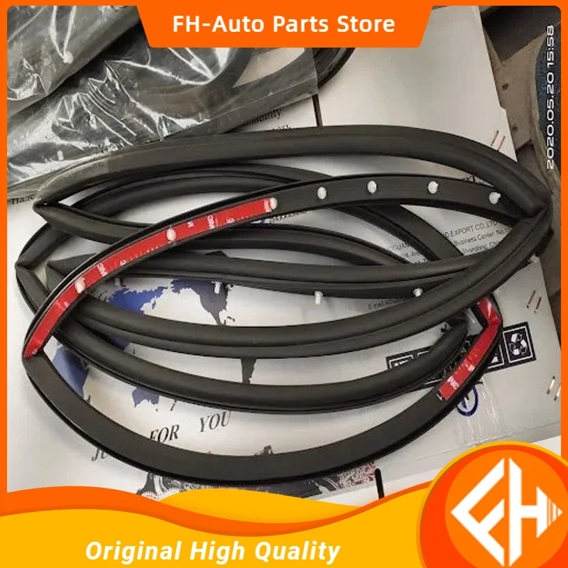 original 1pcs 1B18061200034/1B18061200035 Weatherstrip assy of front door, Foton Aumark truck use high quality