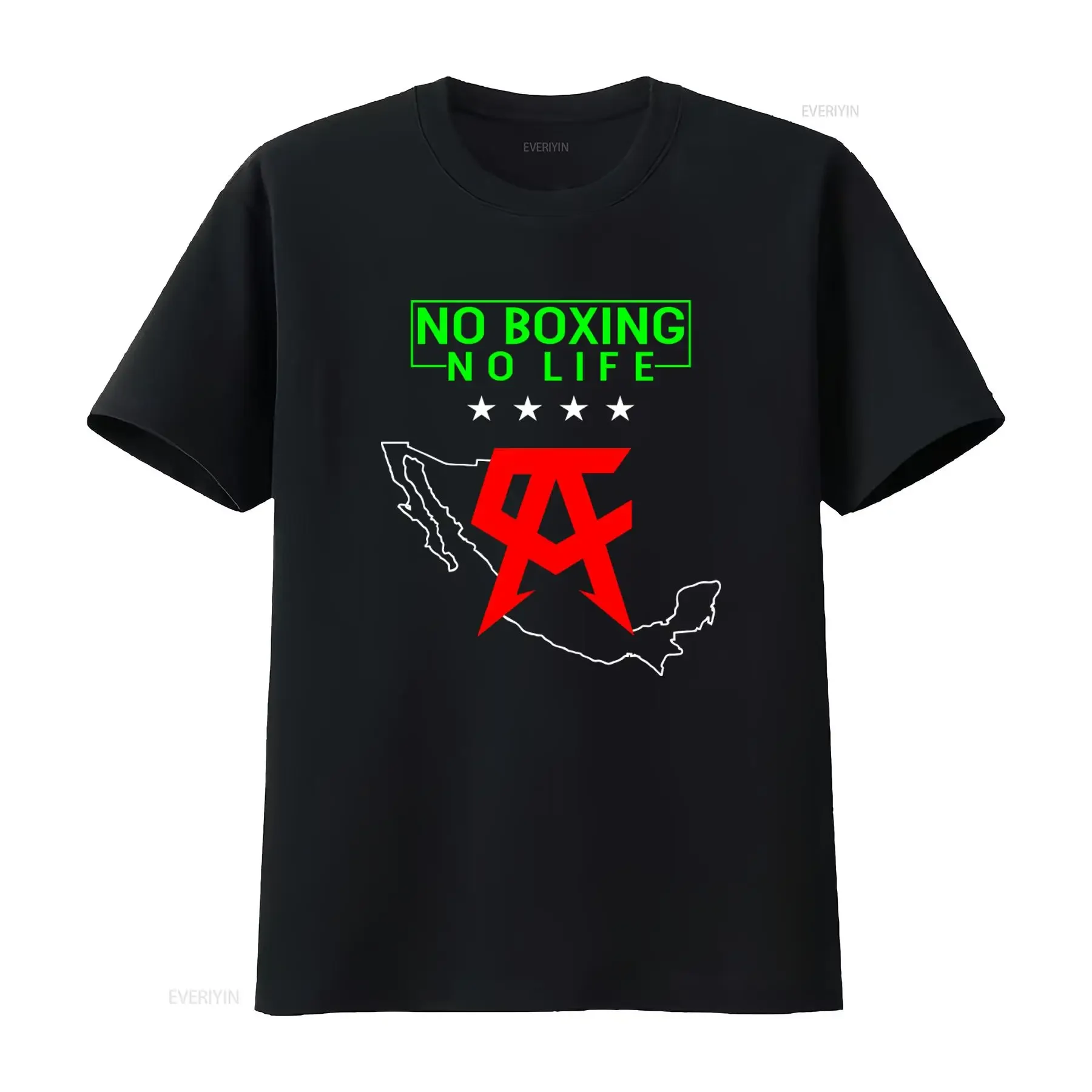 CANELO ALVAREZ T SHIRT NO BOXING LIFE MEXICO SIZE M MEN'S GREAT QUALITY COOL DESIGN vintage Washed Slightly homme Soft