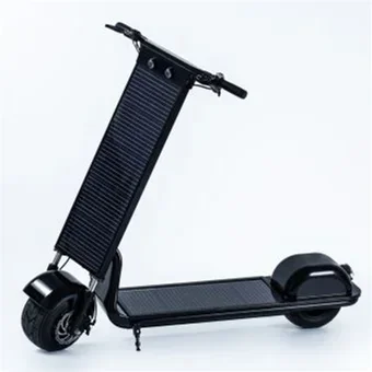 2023 Energy Conservation Waterproof Weak Light 2 Panel Energy Charging free solar panel Solar Scooter solar powered scooter