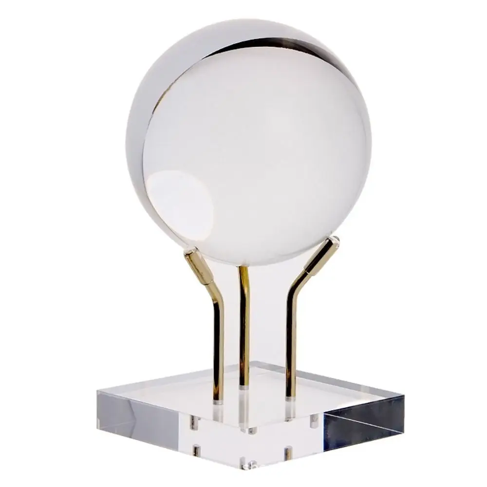 Acrylic Crystal Ball Base Transparent Photography Props Crystal Ball Holder Jewelry Stand Craft Mineral Shelf Home Decoration