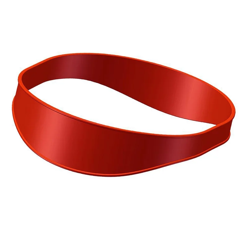 Neckline Shaving Template and Hair Cutting Guide,Silicone Fading Guide,Fade and Taper Guide for DIY Home Haircuts RedN02R