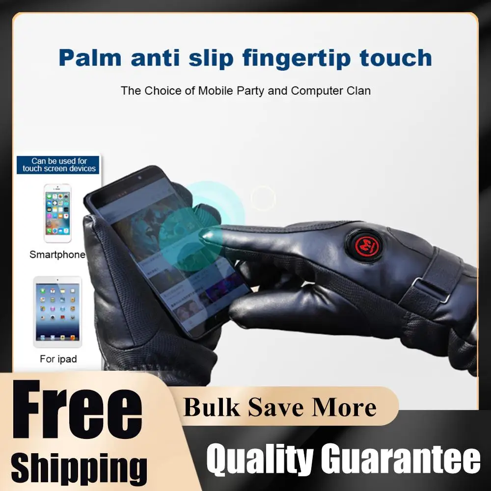 

Rechargeable Electric Winter Gloves Thermal Touchscreen Gloves Battery Powered Heating Gloves for Outdoor Cycling Skiing Hiking