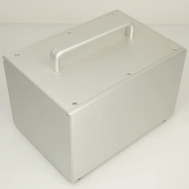 180mm All Aluminum Alloy Multi Purpose Instrument DIY Enclosure Industrial Control Power Amplifier Case Front Rear Stage
