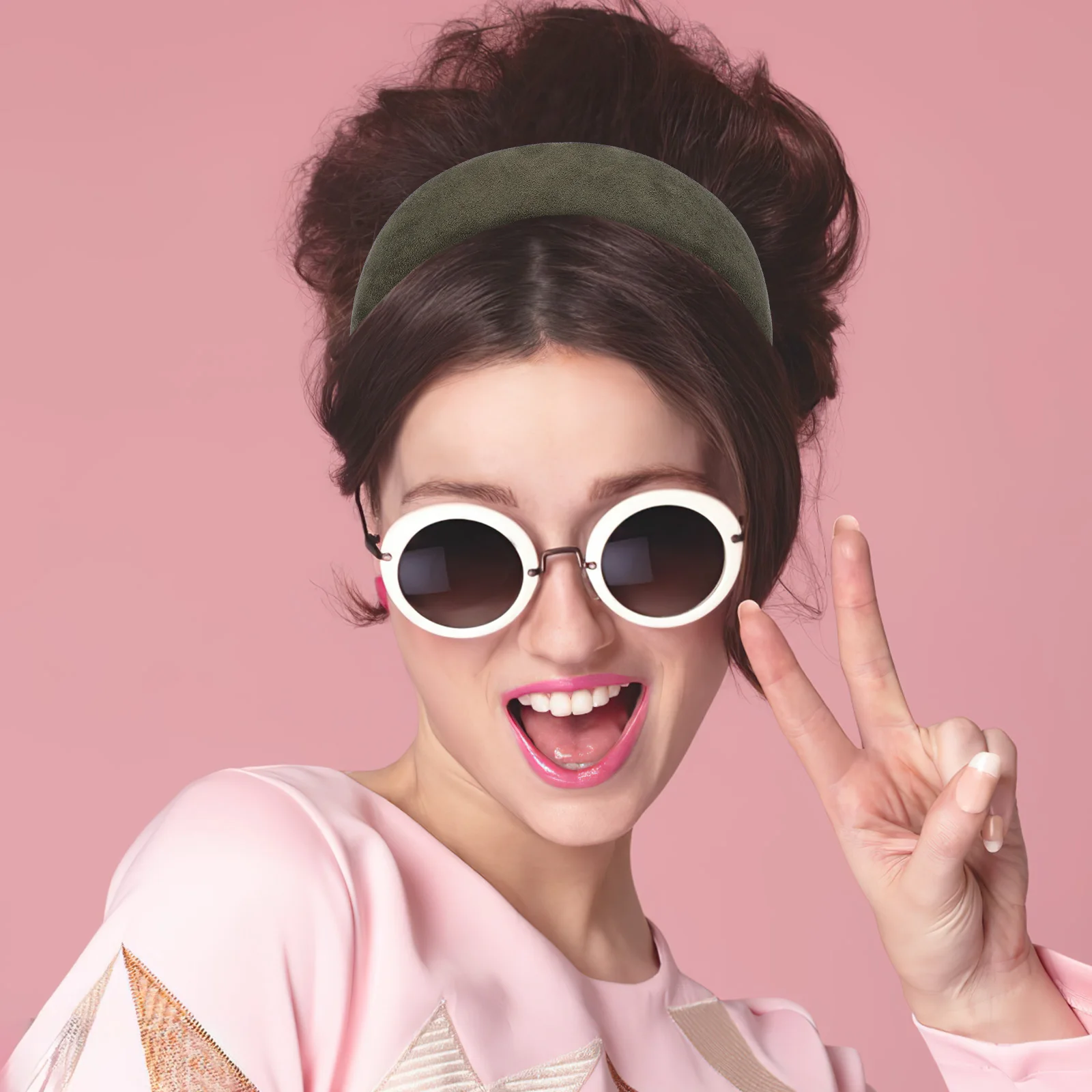 

1pcs Wide Thick Padded Headbands For Women Soft Comfortable Ladies Headband Fashion Big Daily Party Use Hair Accessories
