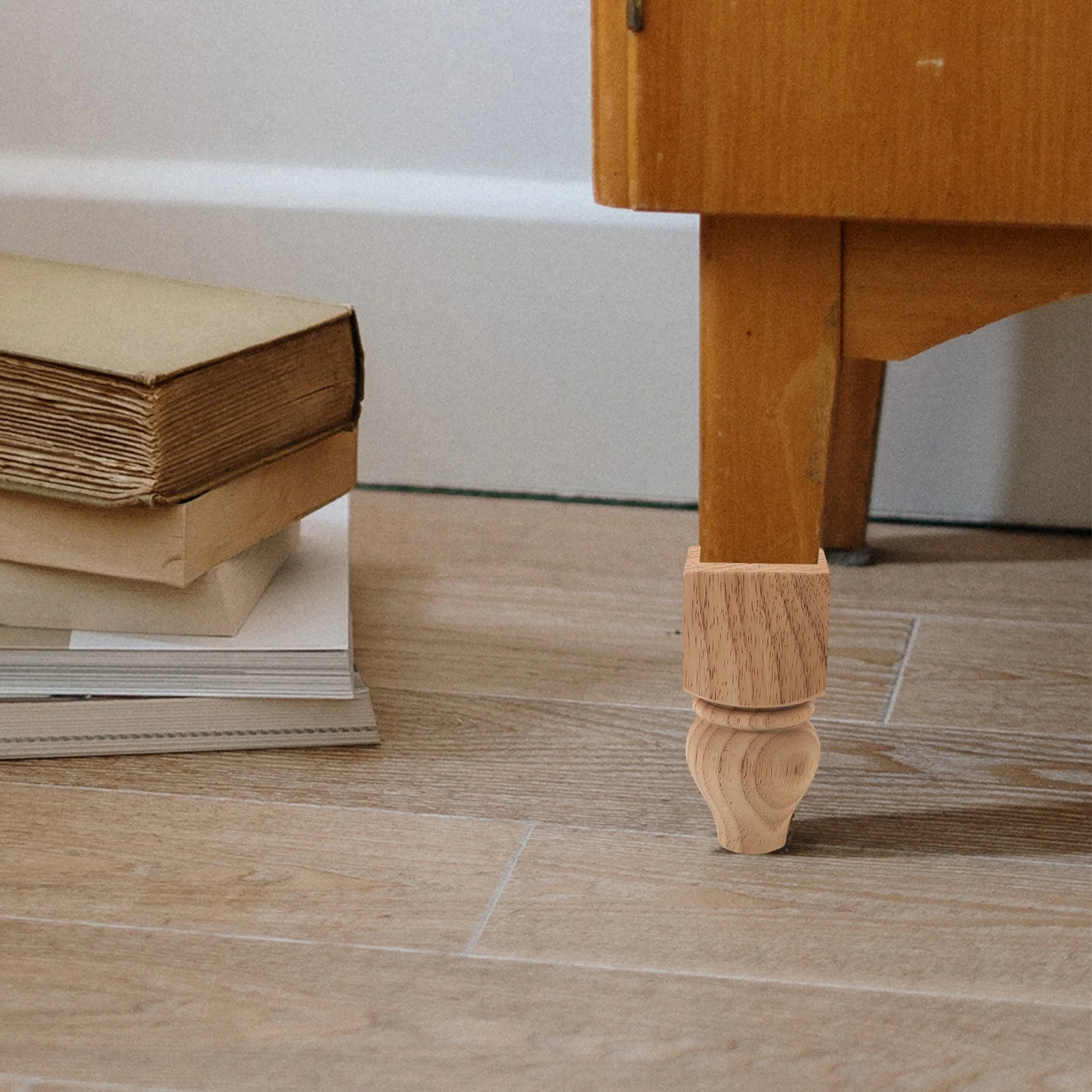 

Decorative Wooden Furniture Leg Foot for Table Chair Sofa Bed High Load Capacity No Burrs Wooden Furniture Feet