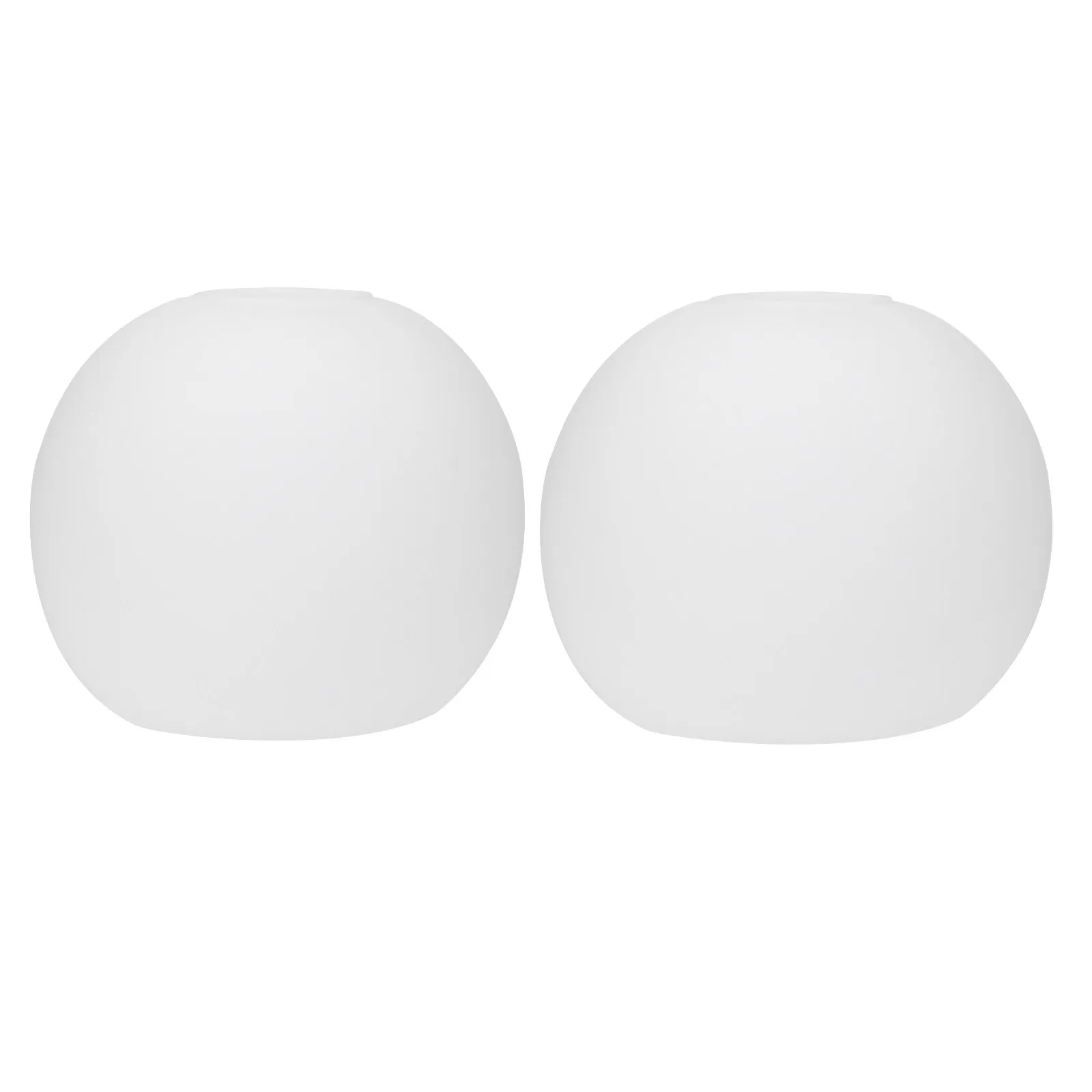 2pcs-lampshade-frosted-glass-round-shape-desk-lamp-cover-simple-style-lighting-decor-lamp-shade-accessory-home-decoration