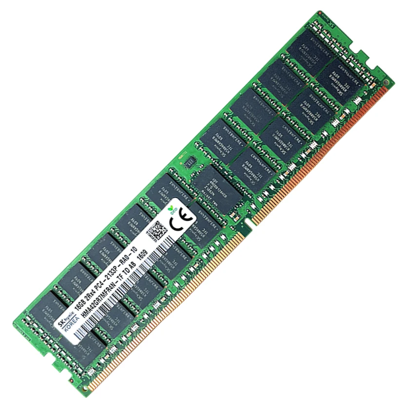 SK hynix DDR4  16GB 2133MHz RAM 2Rx4 PC4 - 2133P 1.2V Server memory REG ECC RDIMM E5 x99