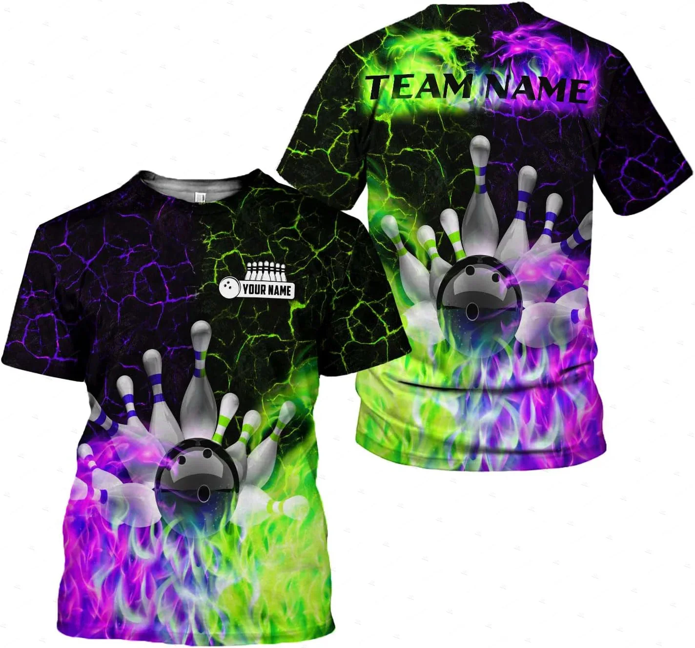 Benutzerdefinierte Name Gradie – Short Sleeve Bowling Shirt Retro Bewertung und Preis