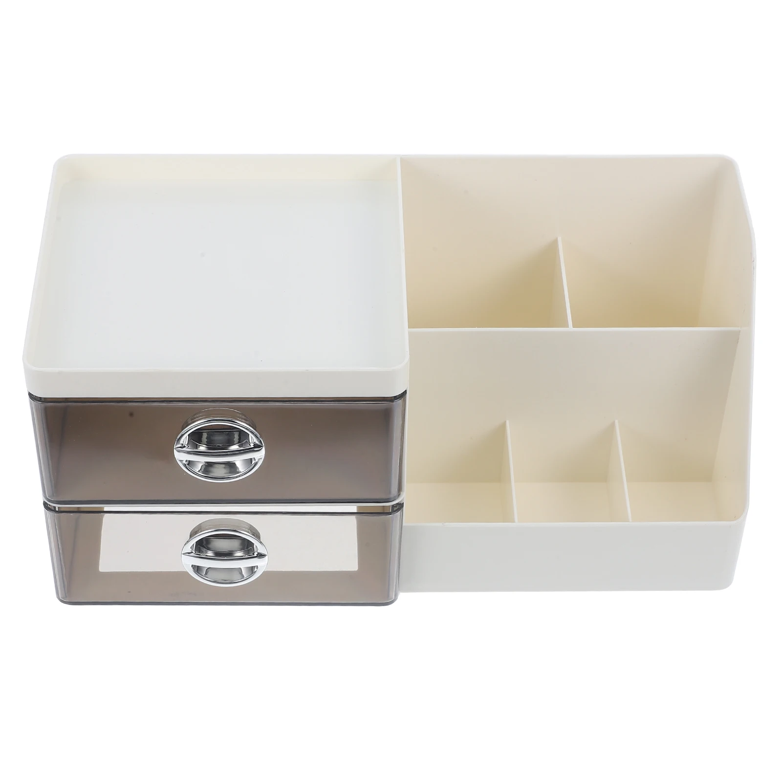 

Makeup Storage Box Organizer Drawer Design Clear Holder For Lipsticks Nail Powders Brushes Bedroom Dorm Salon Use