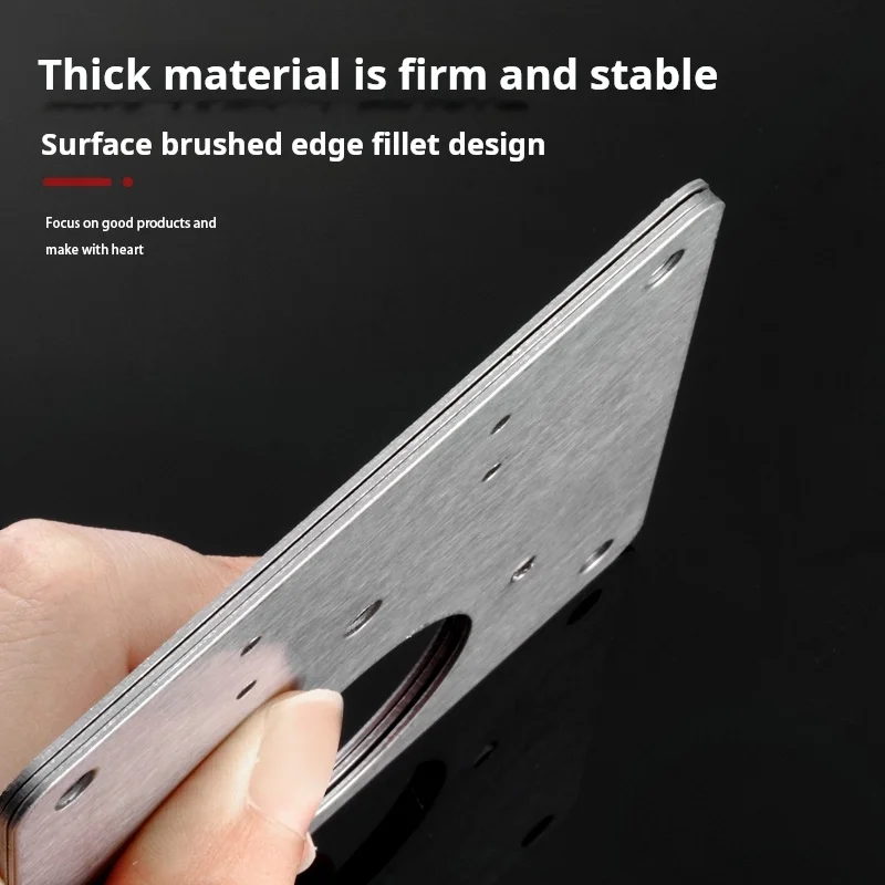 Cabinet Hinge Auxiliary Anti-loosening Plate Box Page Fixing Board For Cabinet Doors Thickened Repair And Restoration