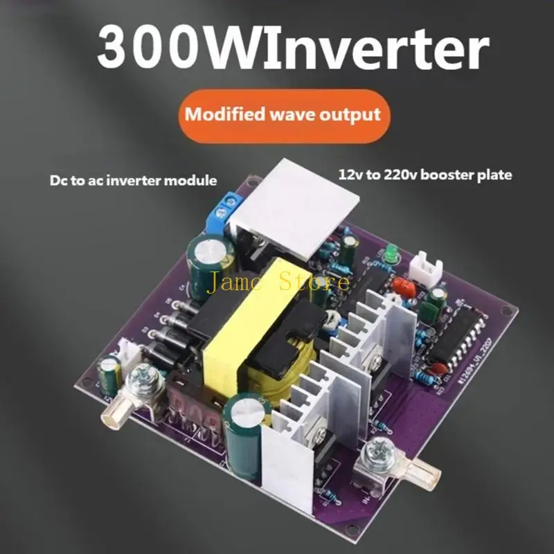 LX0B Quiet Operation 300W Modified Sine Waves Inverters 12VDC to 220VAC Converters for Noise Sensitive Environment
