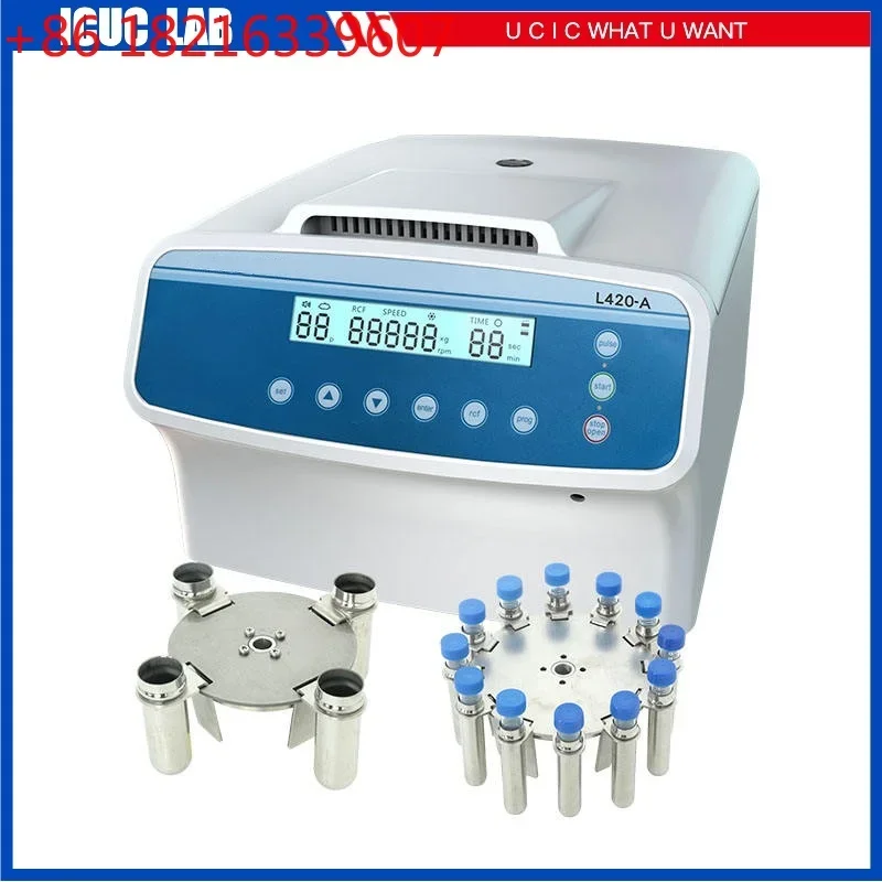 YAO L420-A Low Speed Benchtop Laboratory Plasma Centrifuge Centrifuga Machine Swing Bucket