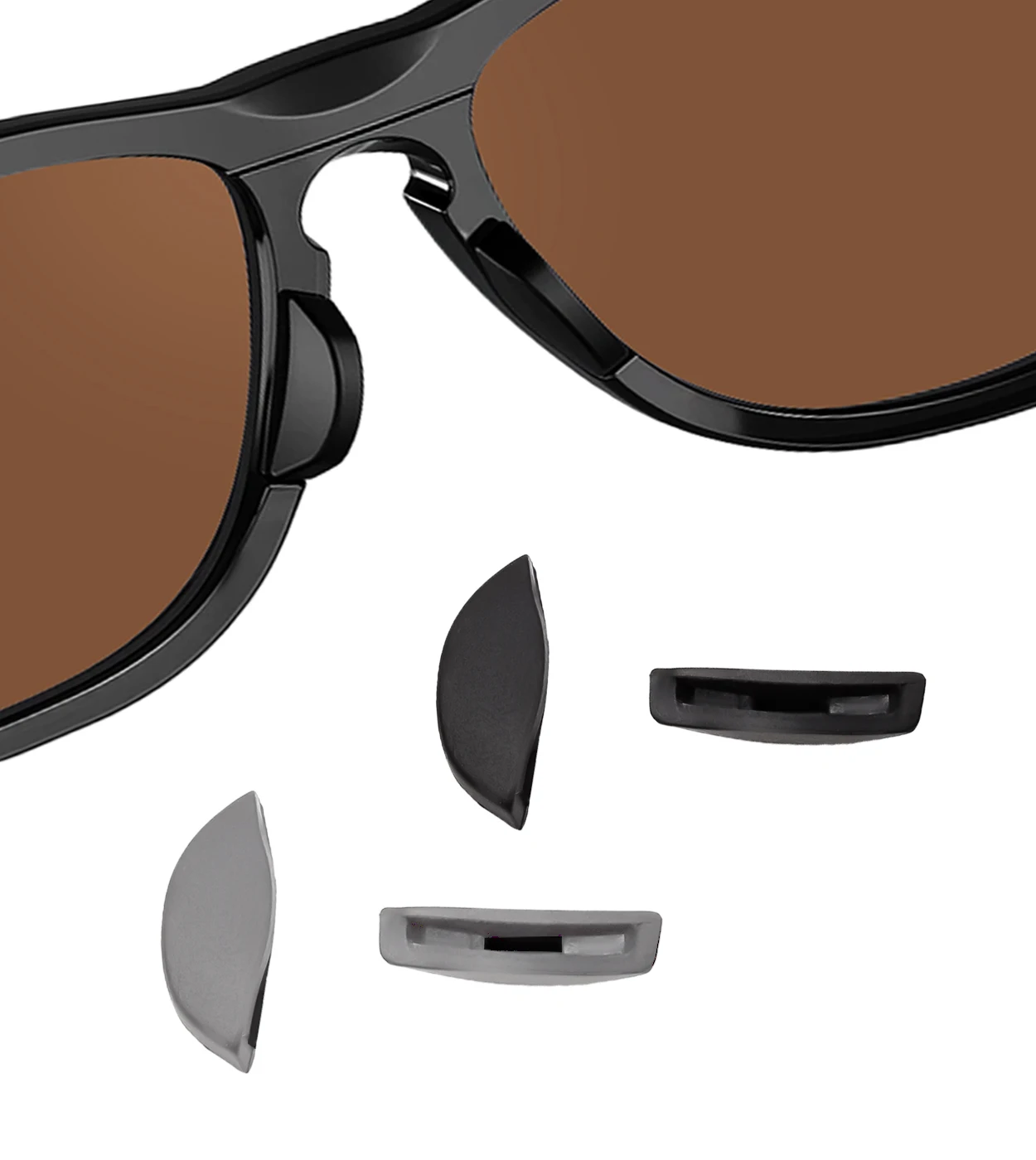 Silicone Replacement Nose Pad Nose Piece for Oakley Frogskins Range Asian Fit OO9284A Sunglasses Anti Slip Nose Guard