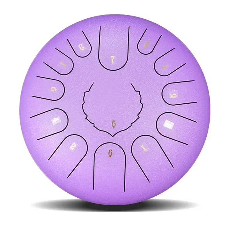 Ethereal drum 12 inches 13-tone profound empty drum, musical instrument hand beating, forget worry