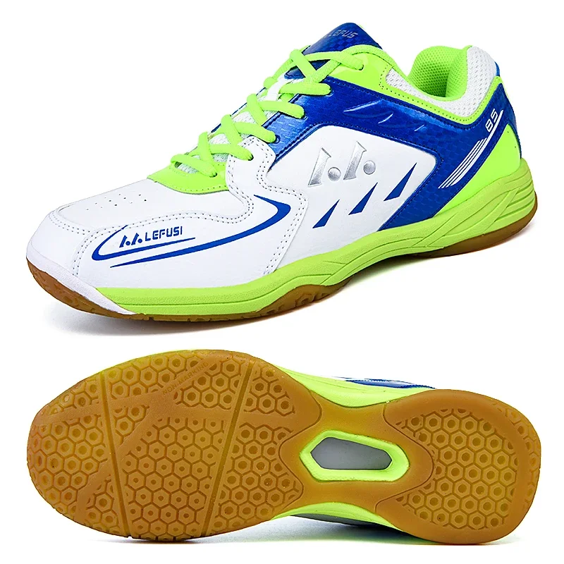 Parent Child Badminton Shoes Womens Mens Sneaker Indoor Court Shoes Suitable for Pickleball, Badminton, Table Tennis, Volleyball