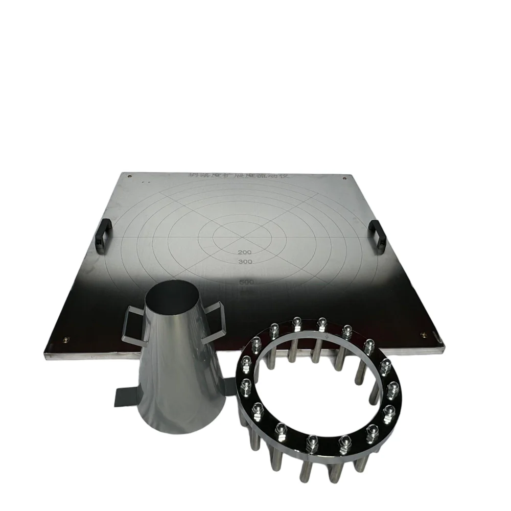 J Ring Tester (SCC) with Slump Cone & Base Plate for Concrete
