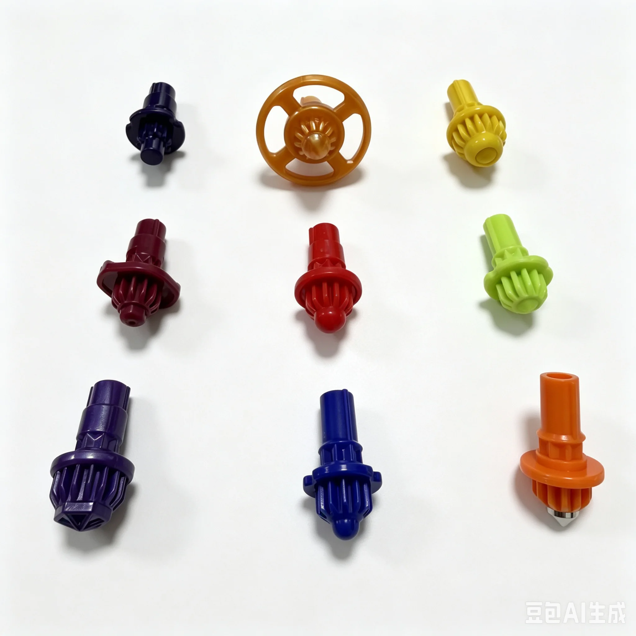 Takara Tomy 17 Stück/Packung Bits für BX UX CX Spinning Tops Kampfspielzeug Anime Toupie