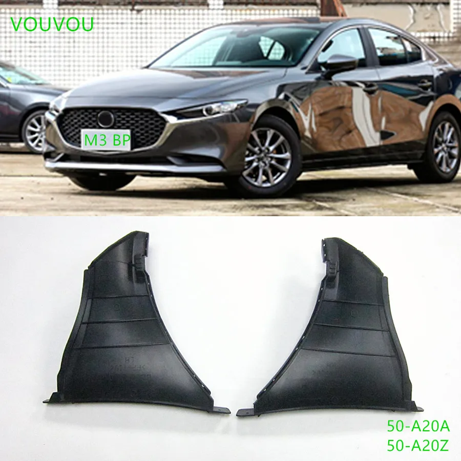 Car accessories BCKA-50-A20AB front bumper air guide for Mazda 3 2019-2024 BP BR 50-A20